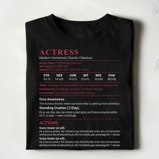 Actress Stats Classic Unisex T-Shirt