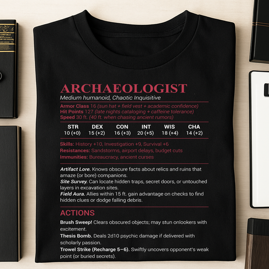 ARCHAEOLOGIST Classic Unisex T-Shirt