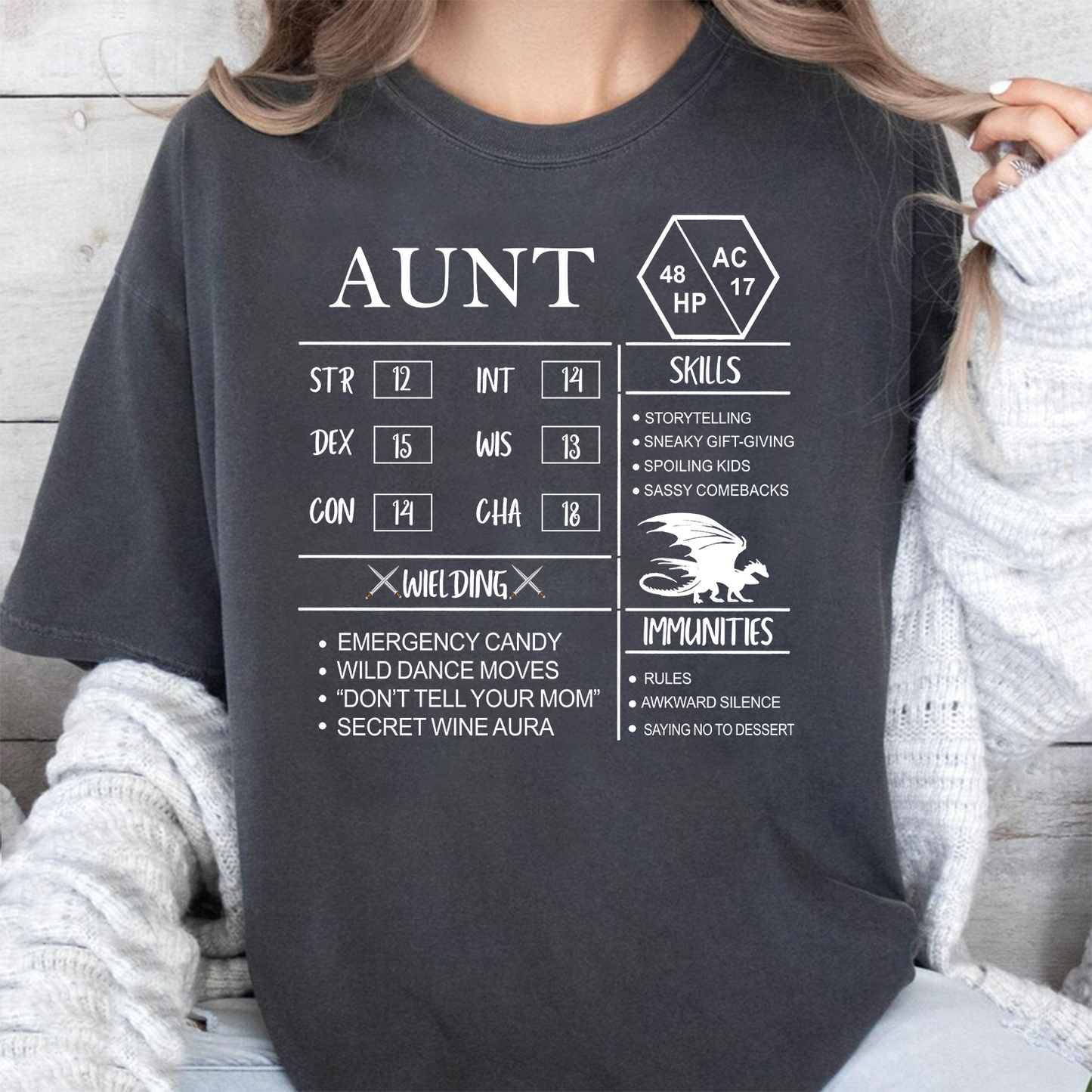 Aunt Stats Classic Unisex T-Shirt