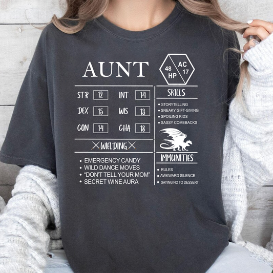 Aunt Stats Classic Unisex T-Shirt