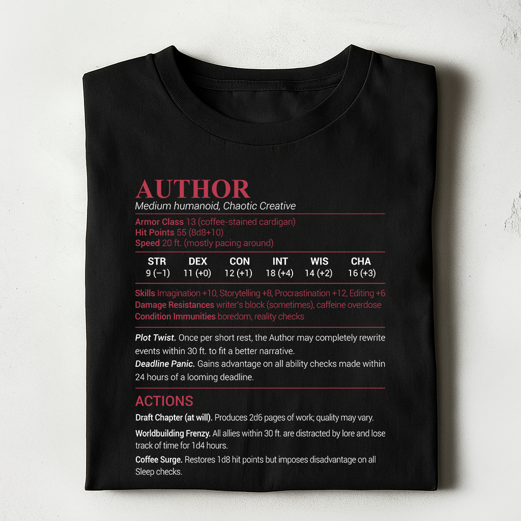 Author Classic Unisex T-Shirt