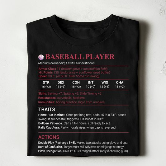 Baseball Player Classic Unisex T-Shirt