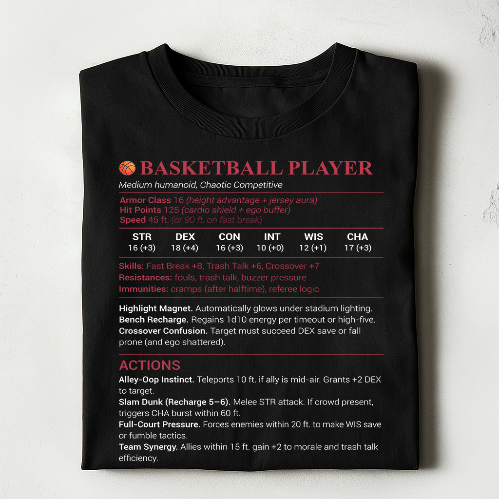 Basketball Player Classic Unisex T-Shirt