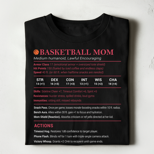 Basketball Mom Classic Unisex T-Shirt
