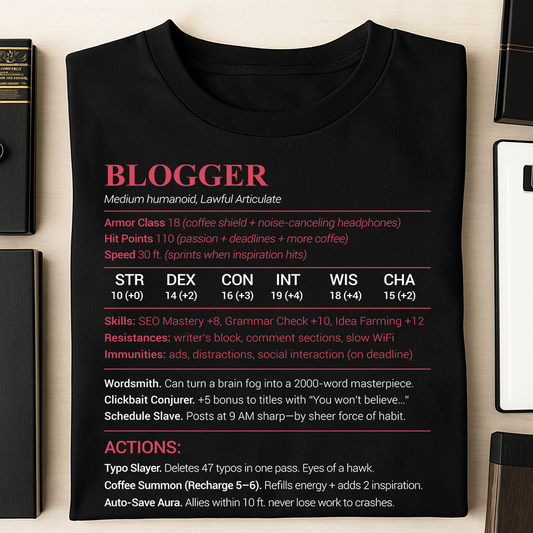 Blogger Classic Unisex T-Shirt