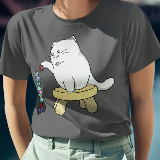 Cat Stacking Dice T-Shirt