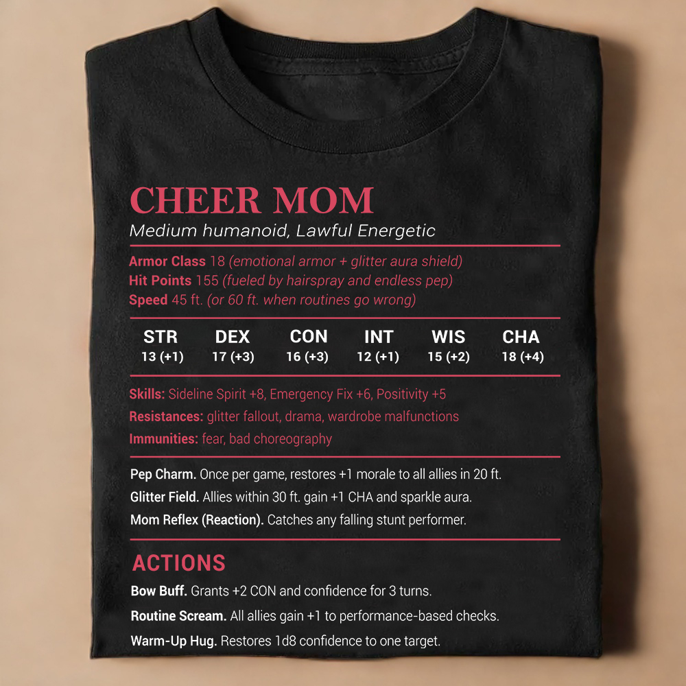 Cheer Mom Classic Unisex T-Shirt