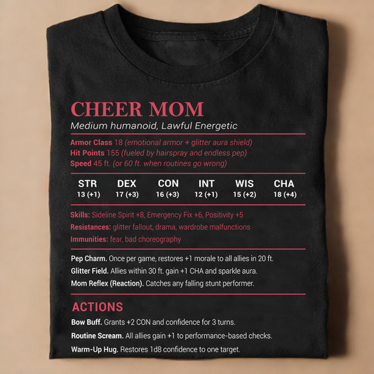 Cheer Mom Classic Unisex T-Shirt