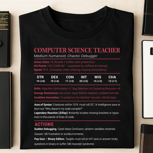 Computer Science Teacher Classic Unisex T-Shirt