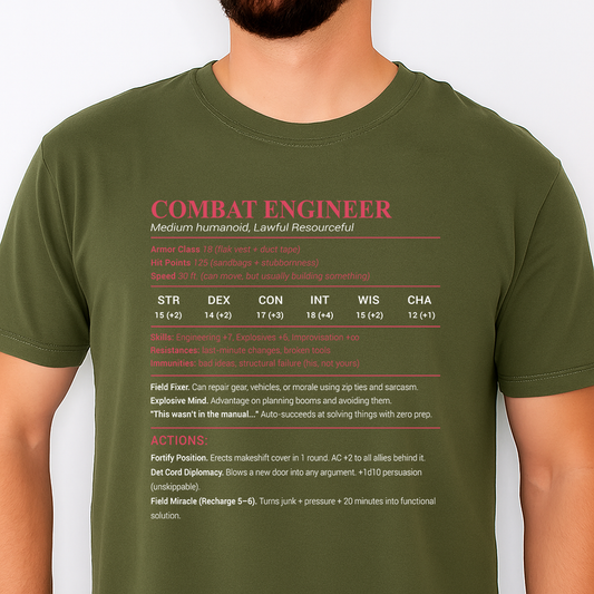 Combat Engineer Classic Unisex T-Shirt