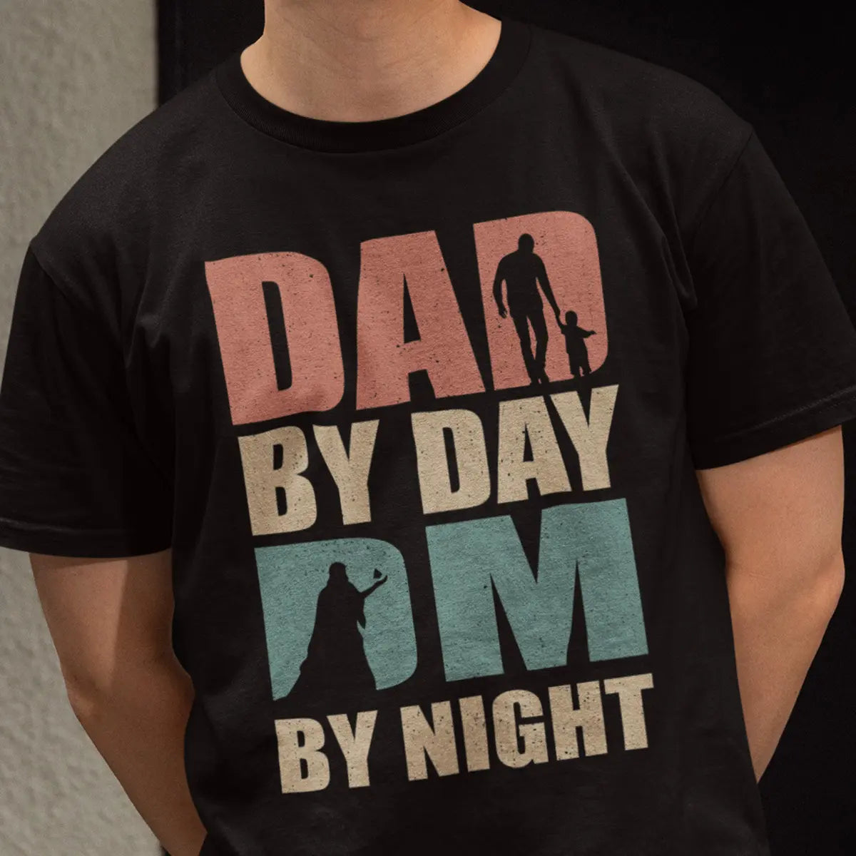 Dad By Day DM By Night T-Shirt
