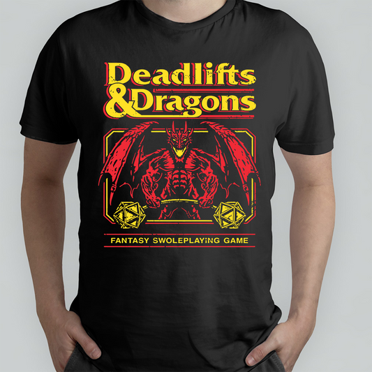 Deadlifts And Dragons Classic Unisex T-Shirt