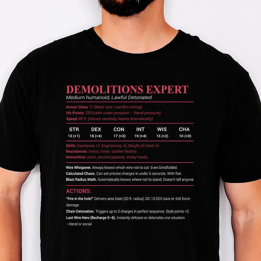 DEMOLITIONS EXPERT Classic Unisex T-Shirt