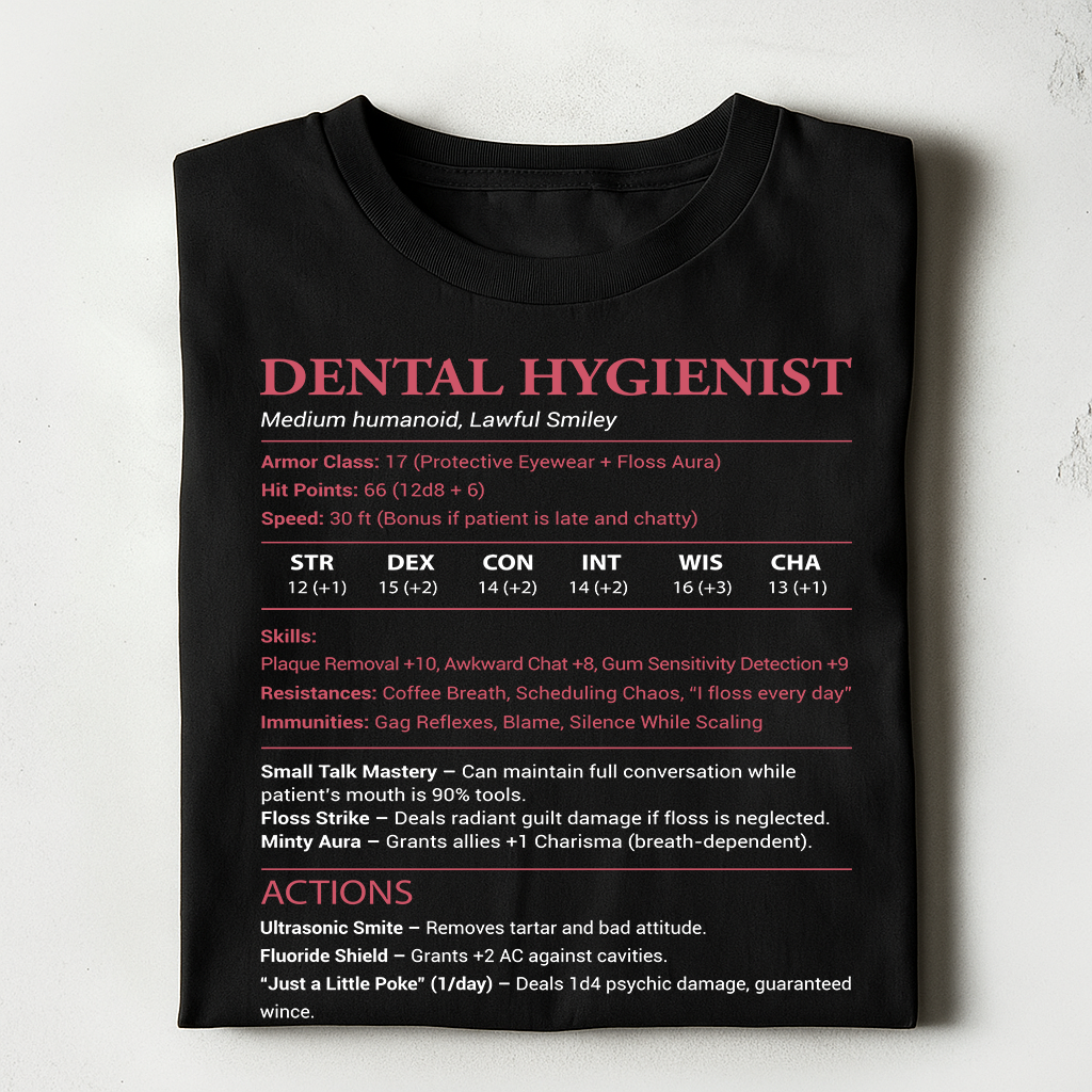 Dental Hygienist Classic Unisex T-Shirt