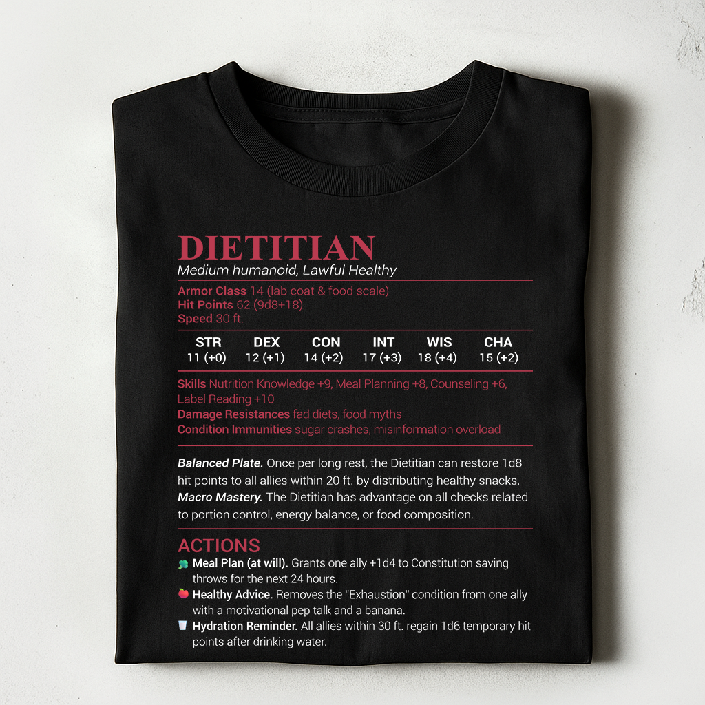 Dietitian Classic Unisex T-Shirt