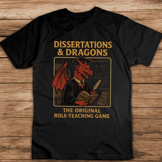 Disserations & Dragons Professor Classic Unisex T-Shirt
