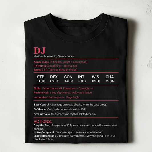 DJ Stats Classic Unisex T-Shirt