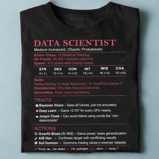 Data Scientist Stats Classic Unisex T-Shirt