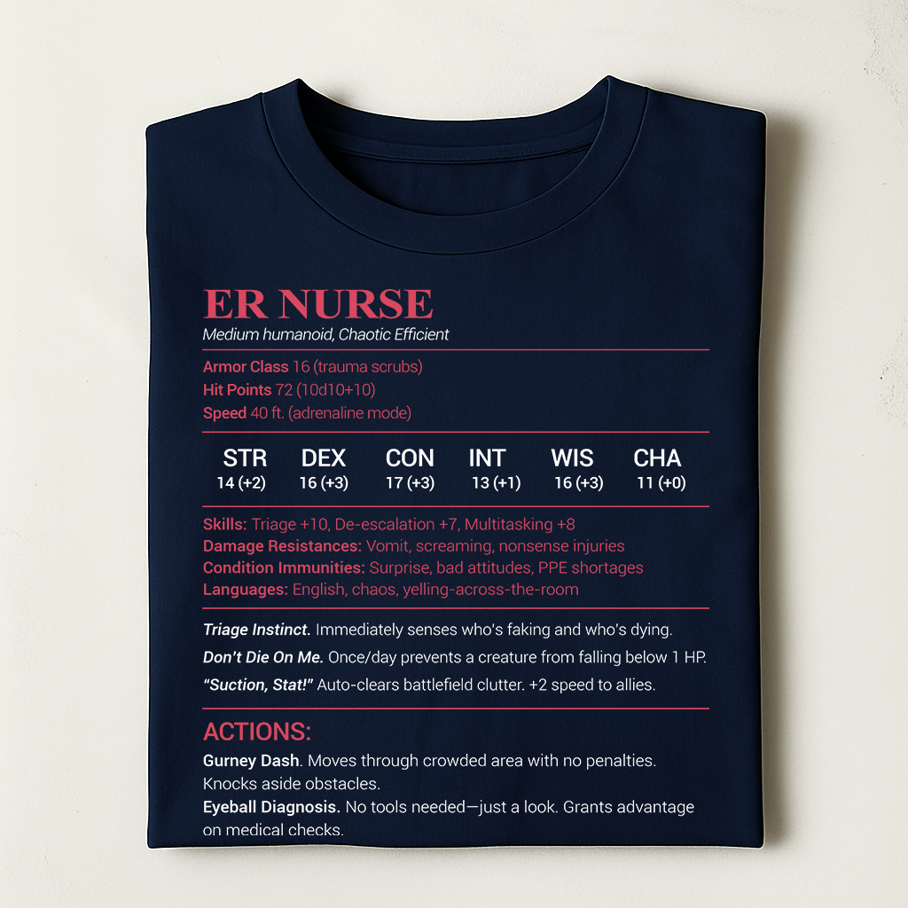 ER Nurse Classic Unisex T-Shirt