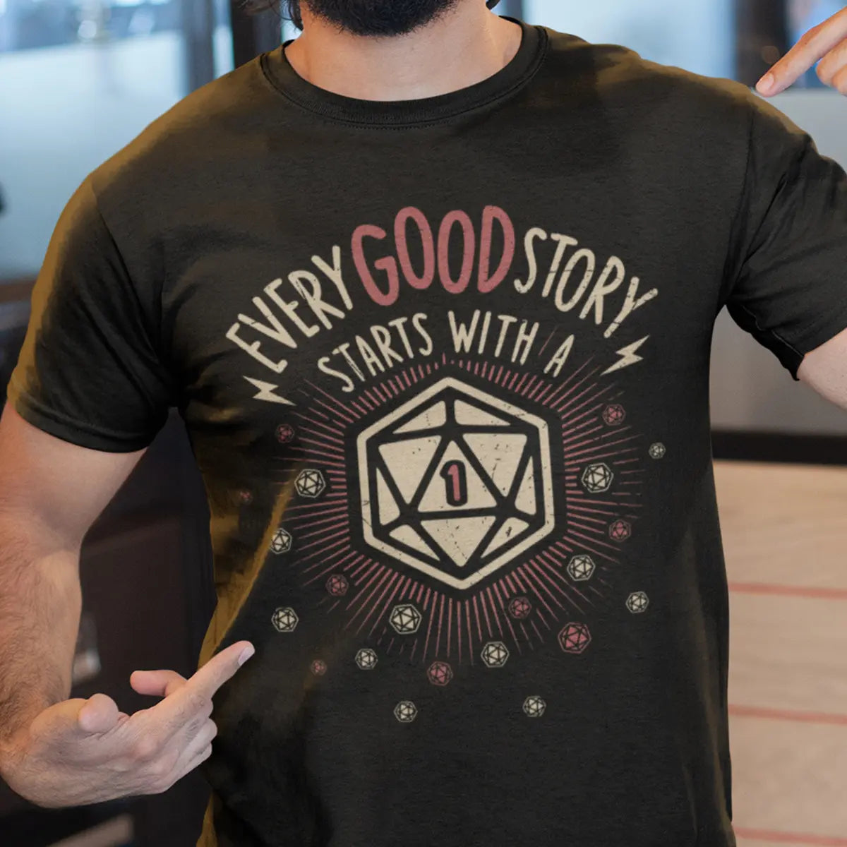 Good Story Starts With A 1 T-Shirt