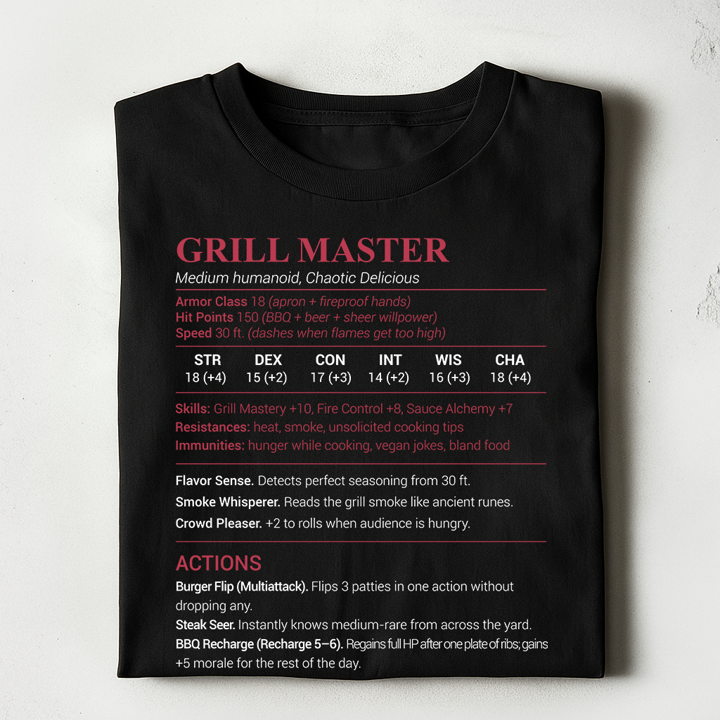 Grill Master Classic Unisex T-Shirt