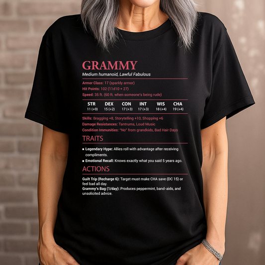 Grammy Stats Classic Unisex T-Shirt