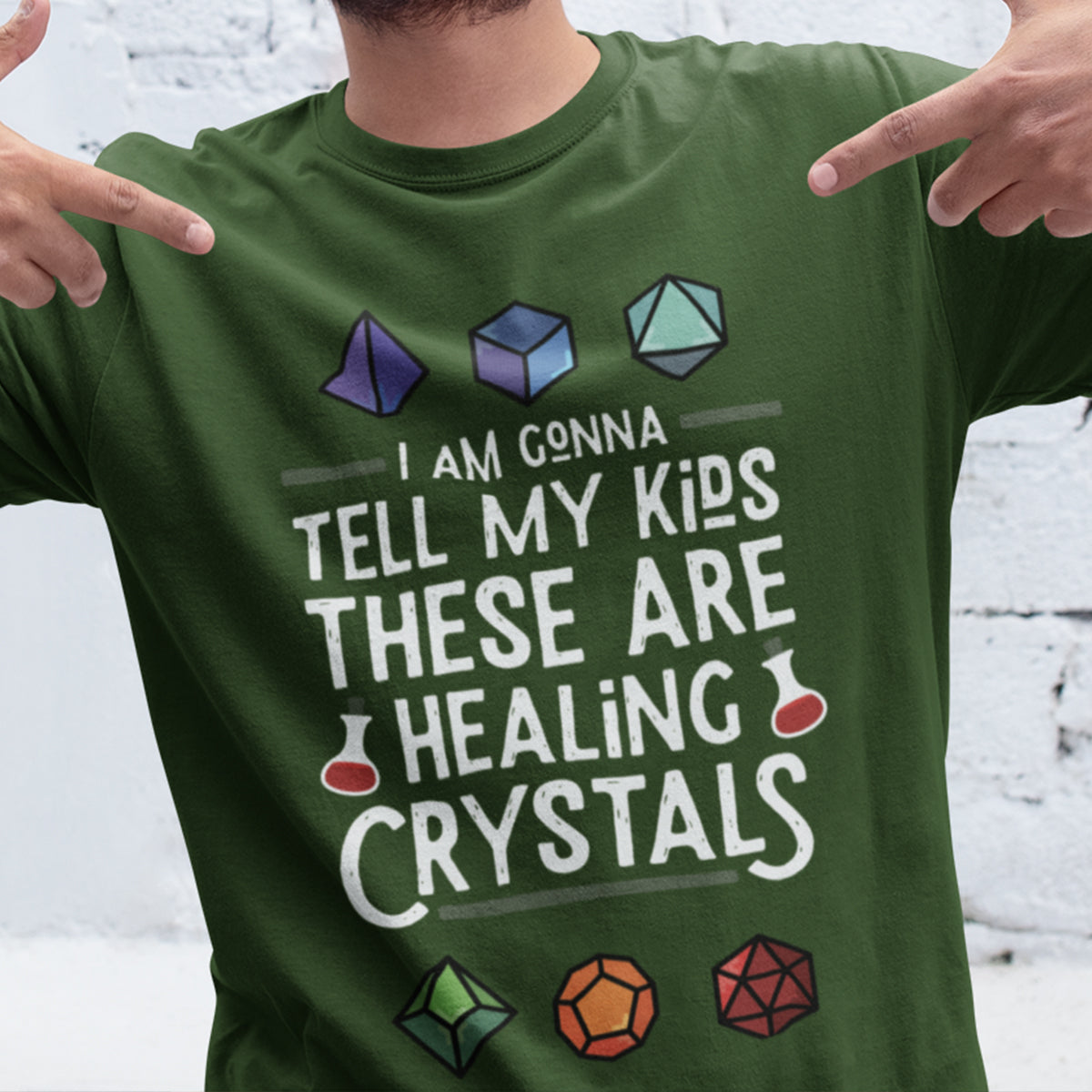 Healing Crystals T-Shirt