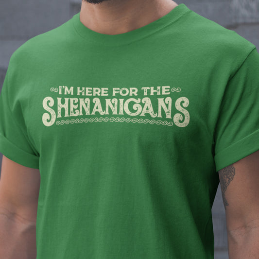 Here For The Shenanigans Classic Unisex T-Shirt