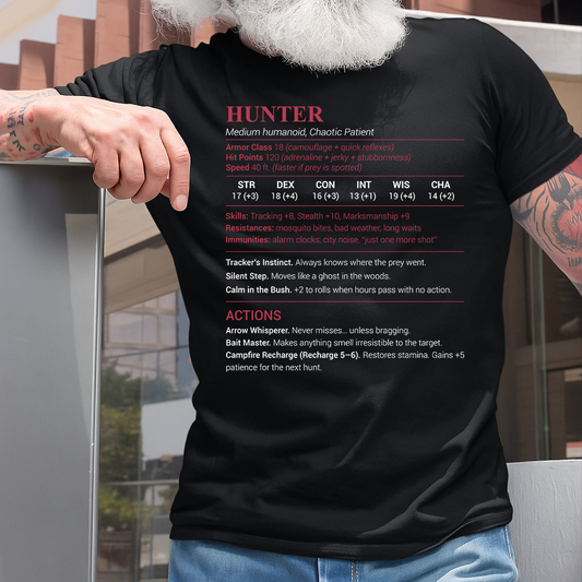 Hunter Stats Classic Unisex T-Shirt
