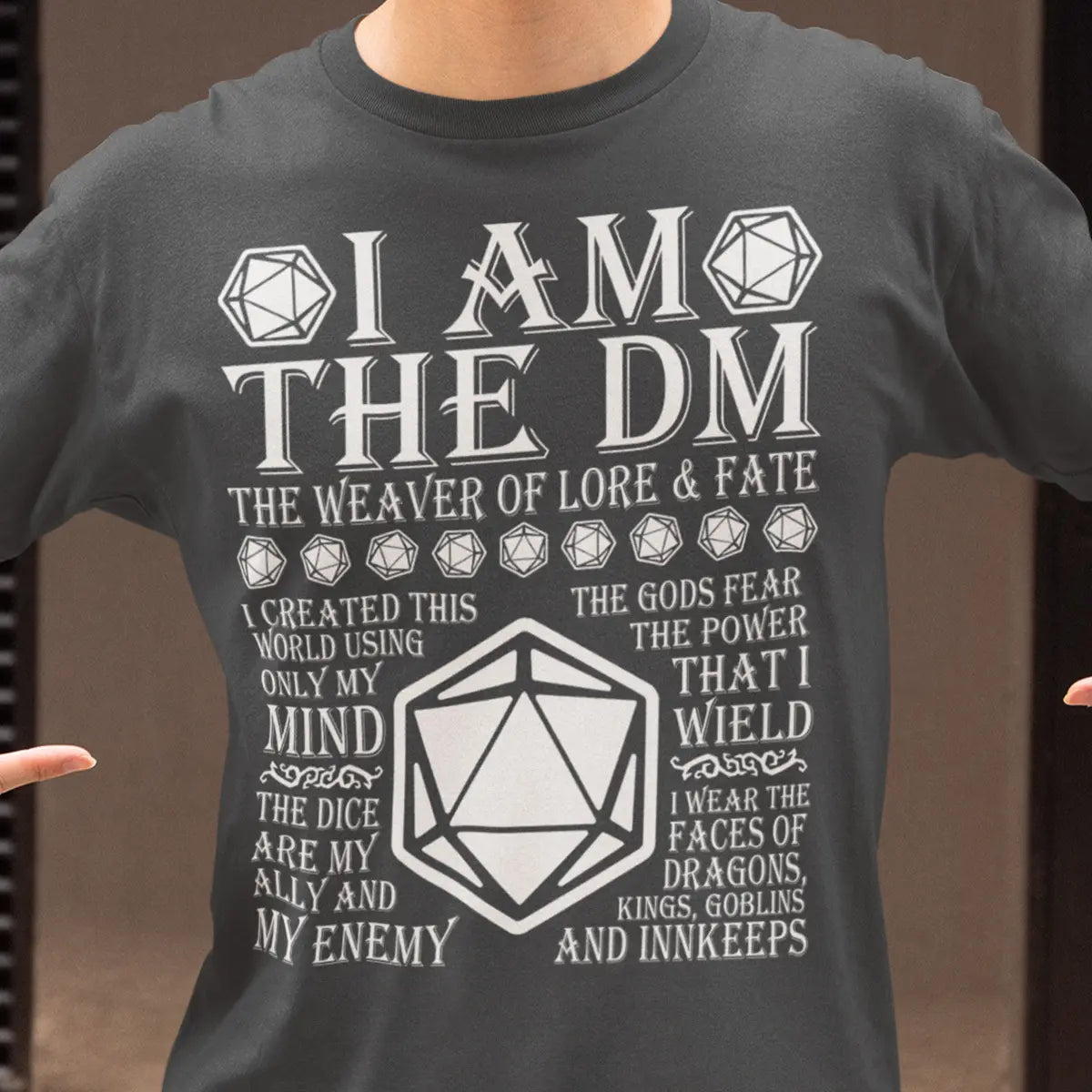 I Am The DM The Weaver Of Lore And Fate T-Shirt