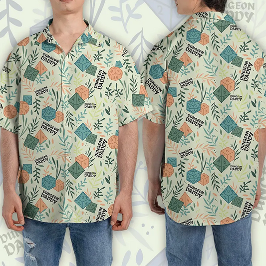 Floral Dungeon Daddy Hawaiian Shirt