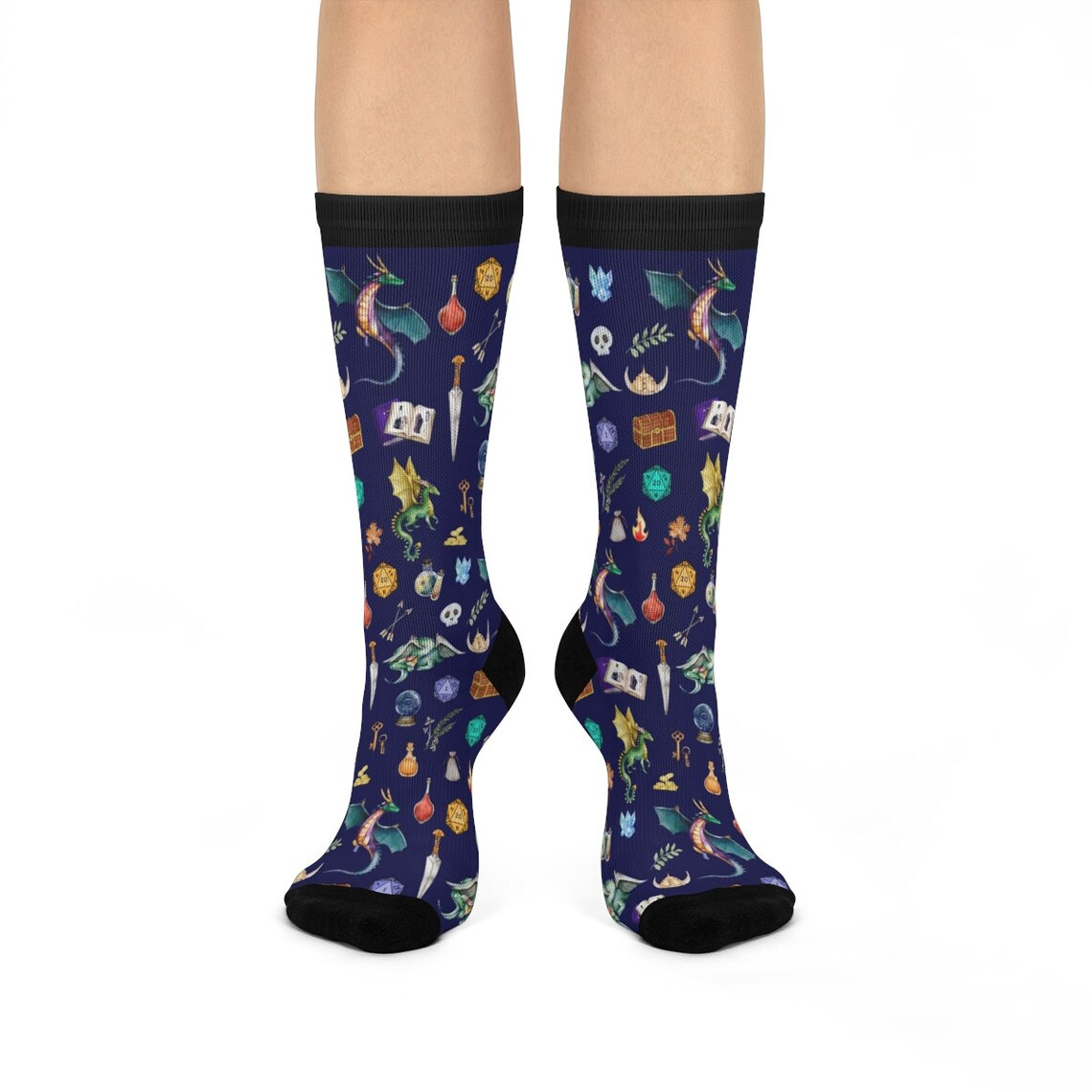 DnD Potions Socks