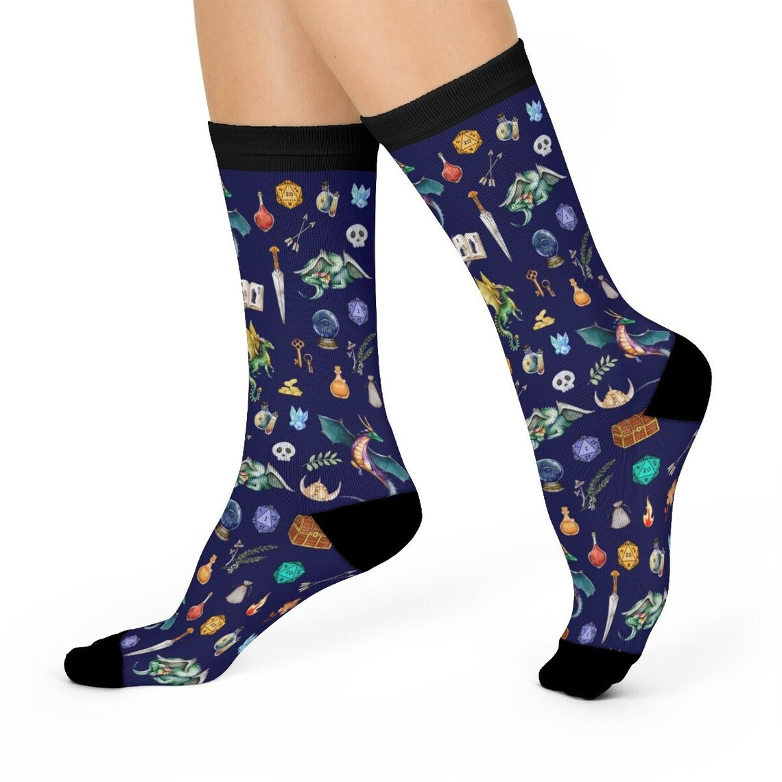 DnD Potions Socks