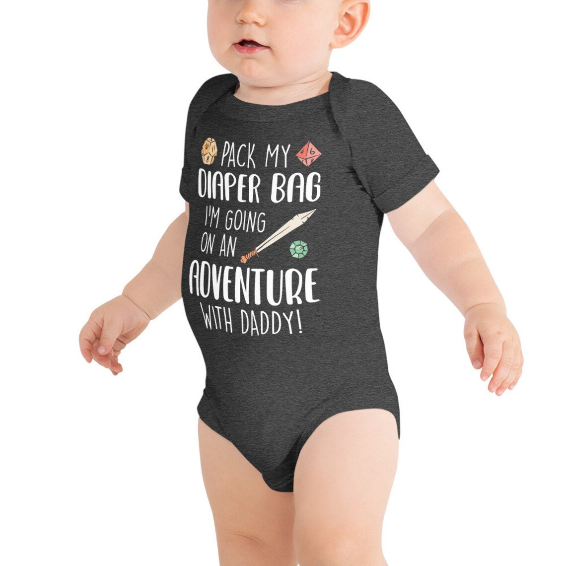 Pack My Diaper Bag Baby Bodysuit