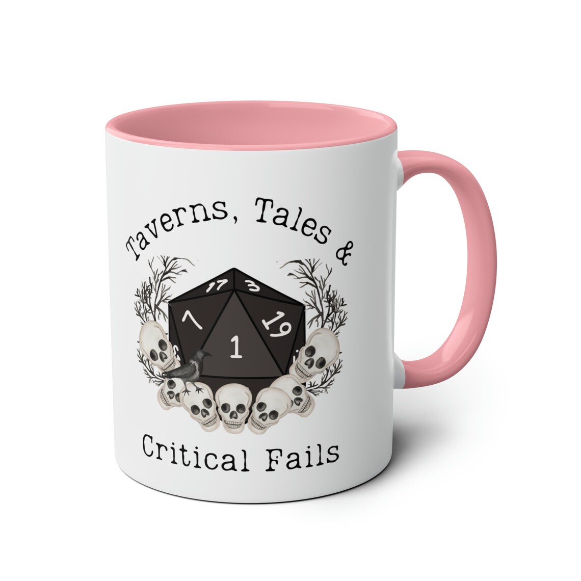 Taverns Tales & Critical Fails Accent Mug