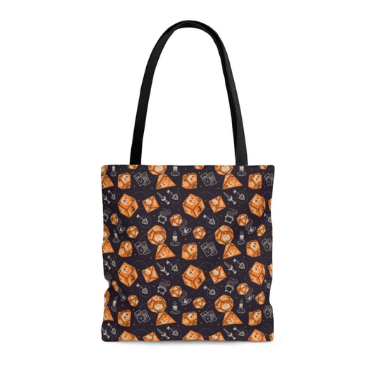 Halloween Spooky Dices Tote Bag