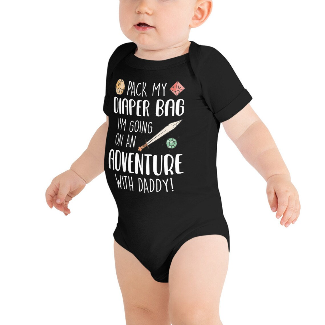 Pack My Diaper Bag Baby Bodysuit