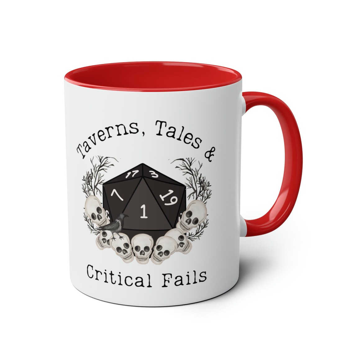 Taverns Tales & Critical Fails Accent Mug