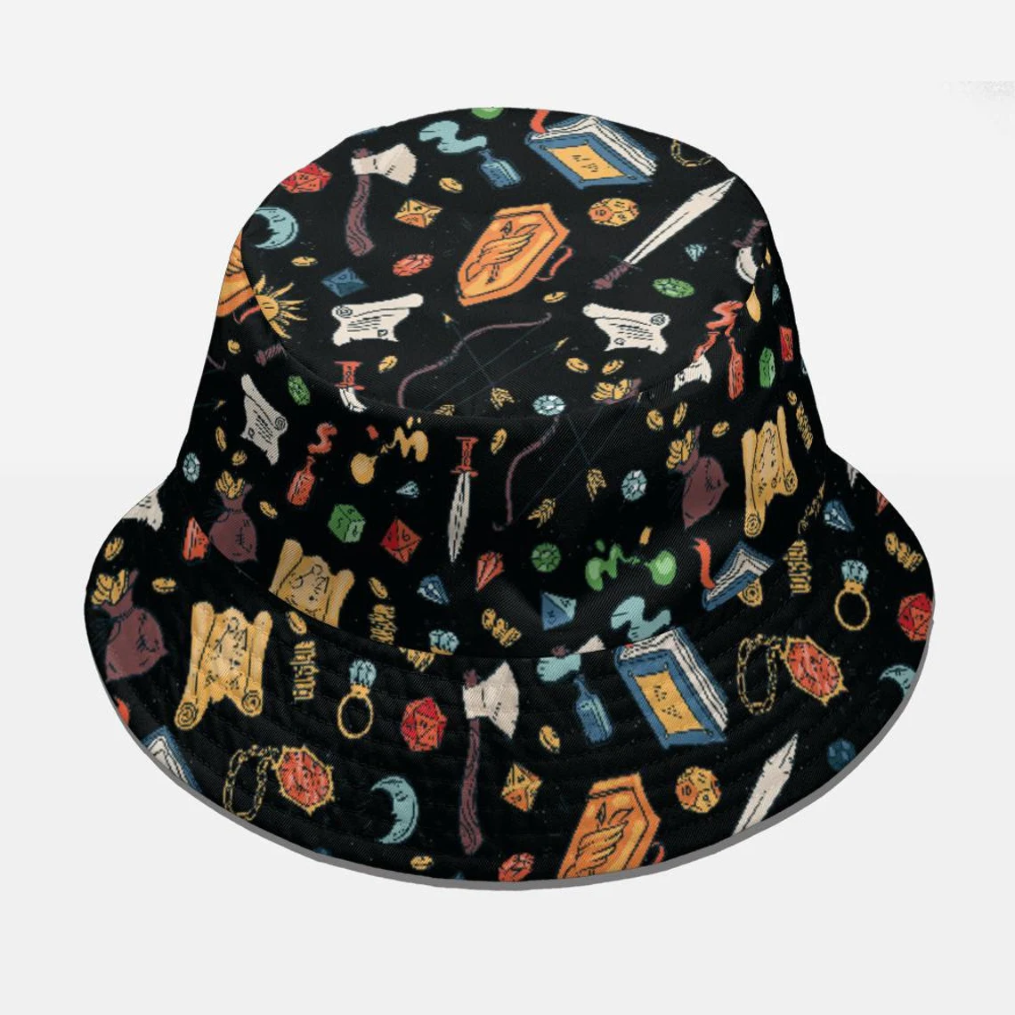 DnD Fantasy RPG Bucket Hat