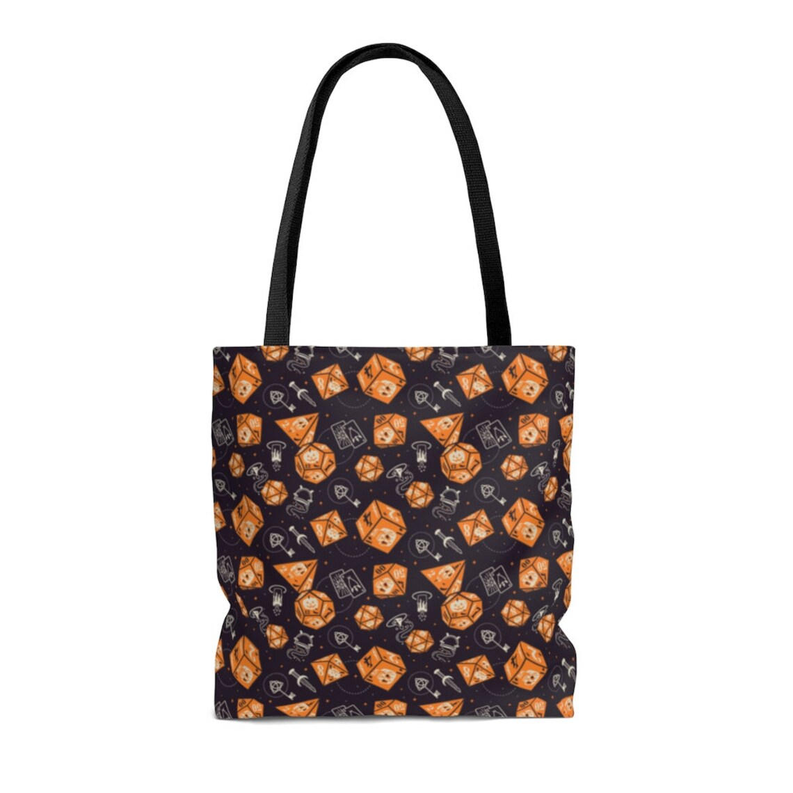 Halloween Spooky Dices Tote Bag