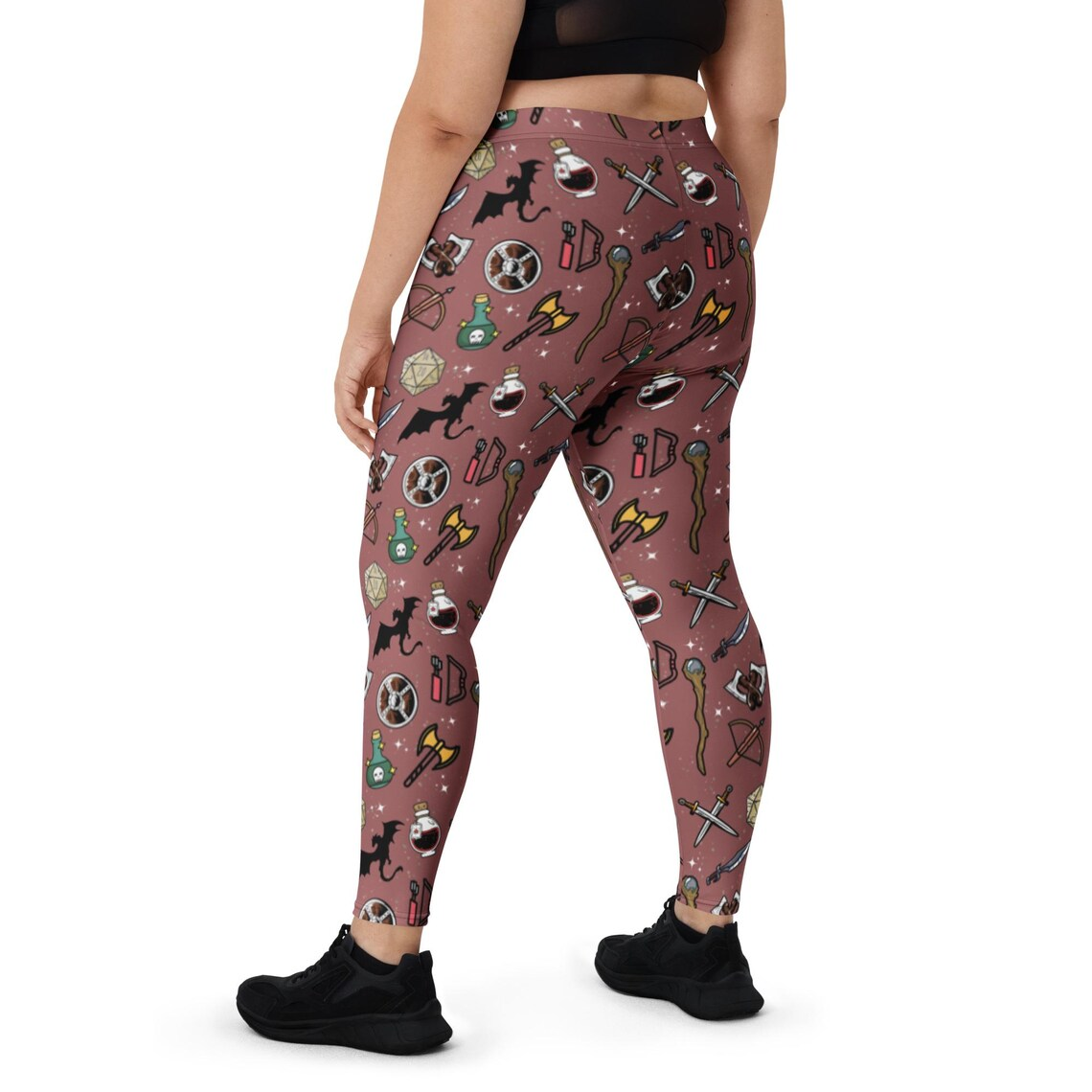 DND Items Brown Leggings