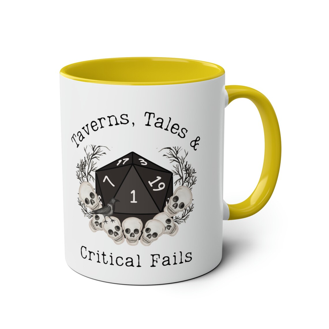Taverns Tales & Critical Fails Accent Mug