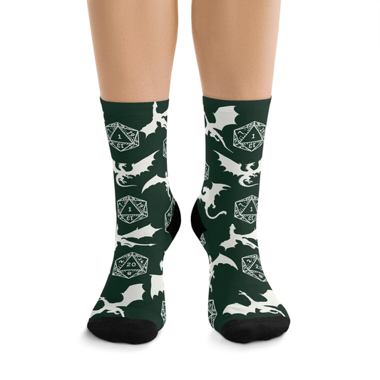 Dices And Dragons Socks