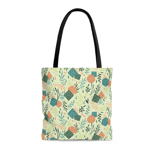 Plants And Dices Tote Bag