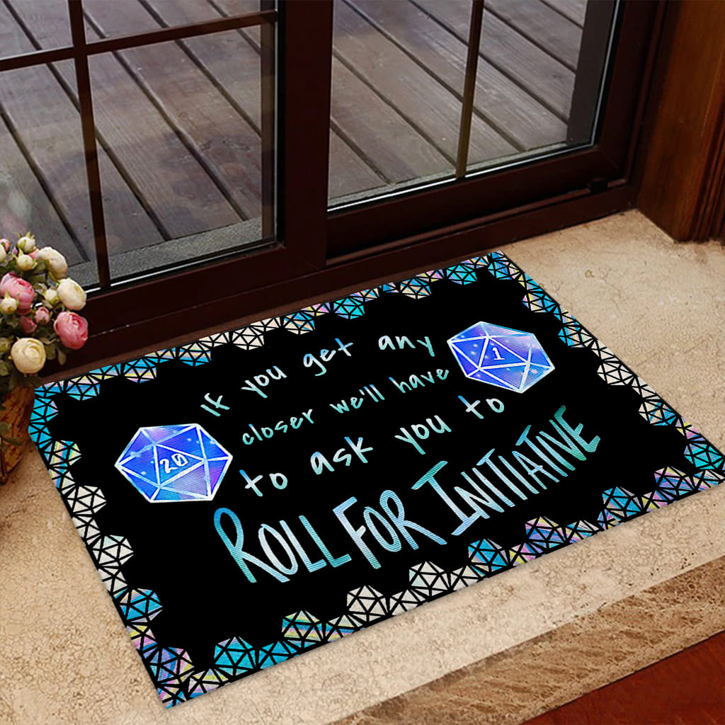 Roll For Initiative Doormat