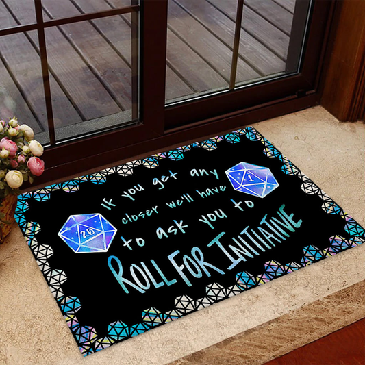 Roll For Initiative Doormat