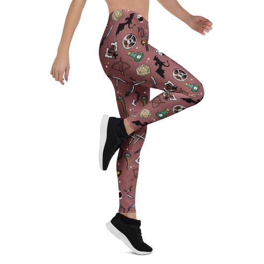 DND Items Brown Leggings