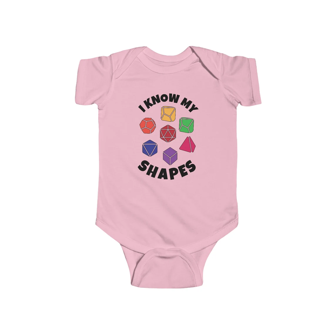 I Know My Shape Baby Bodysuit