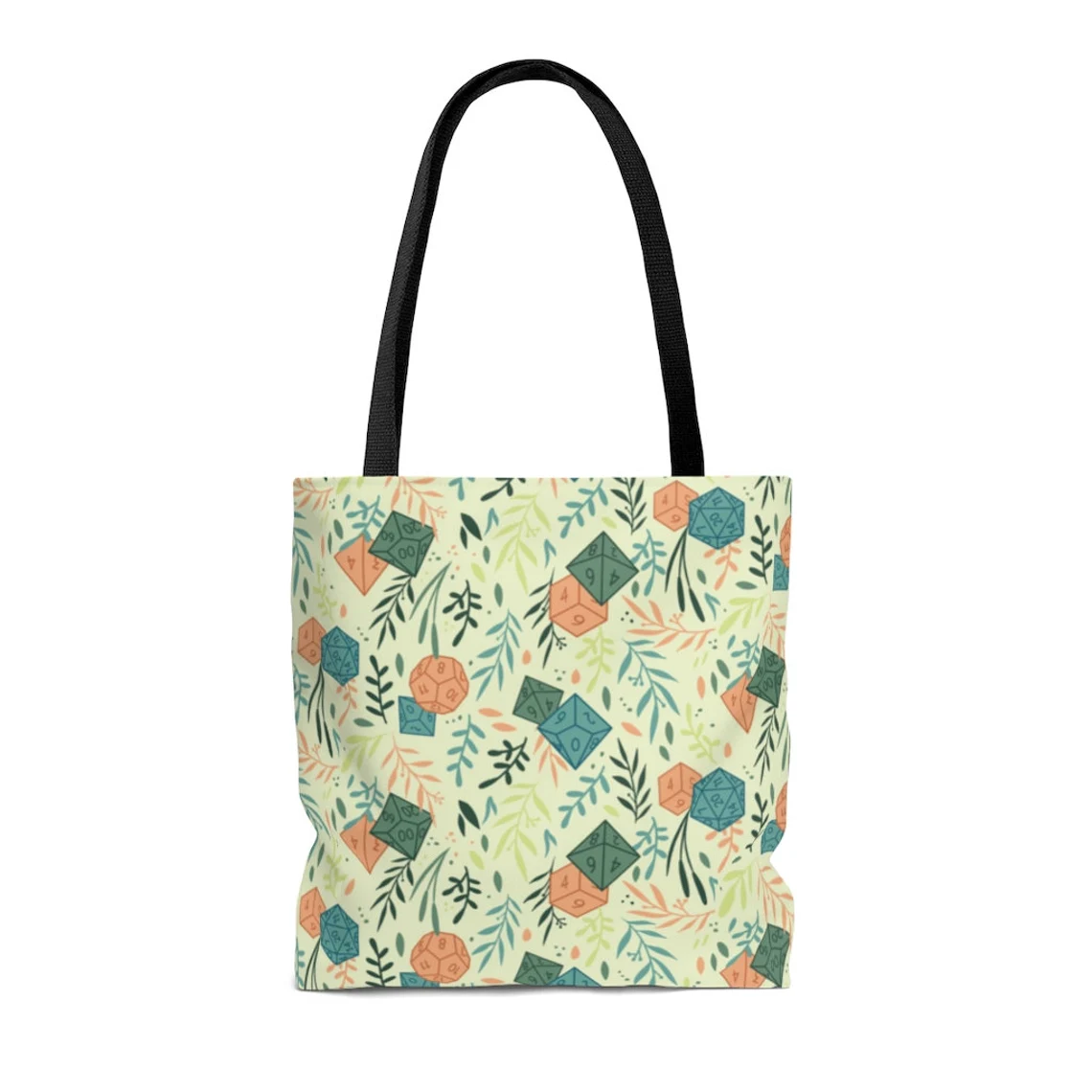 Plants And Dices Tote Bag