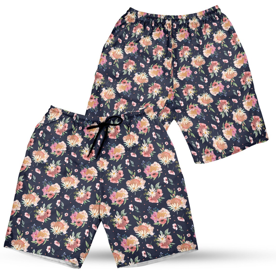 Floral Dices Shorts